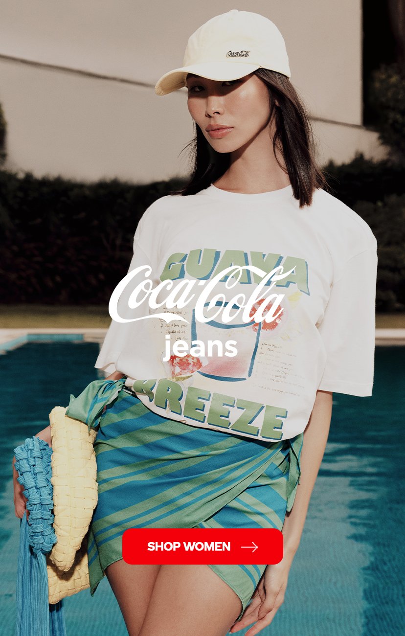 coca cola jeans mulher
