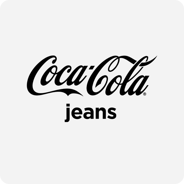 coca cola jeans logo