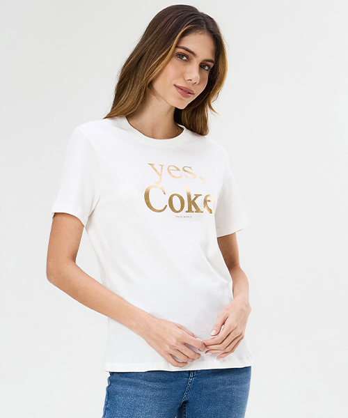 1 t shirt feminina branca yes coke coca cola 20083 406