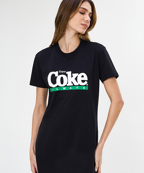 1 vestido tshirt coca cola 20080 988