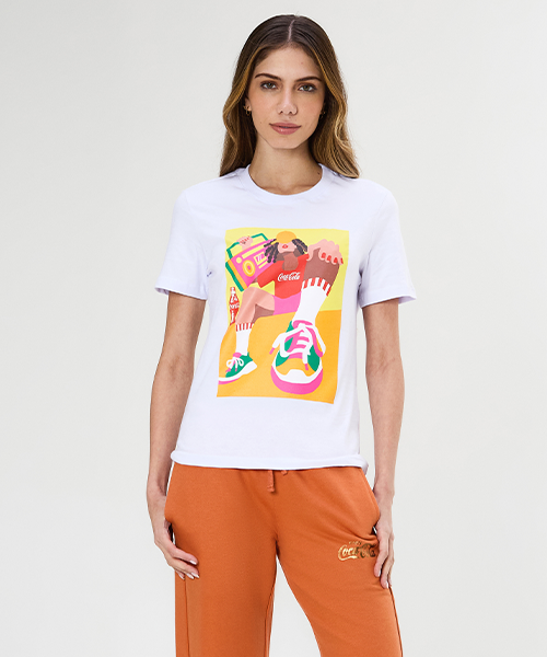 camiseta branca coca cola music coke 21188 891 2