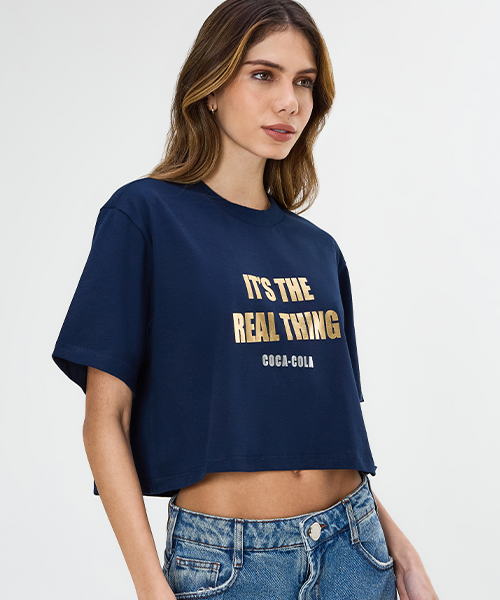 1 camiseta cropped its the real thing coca cola 21355 14