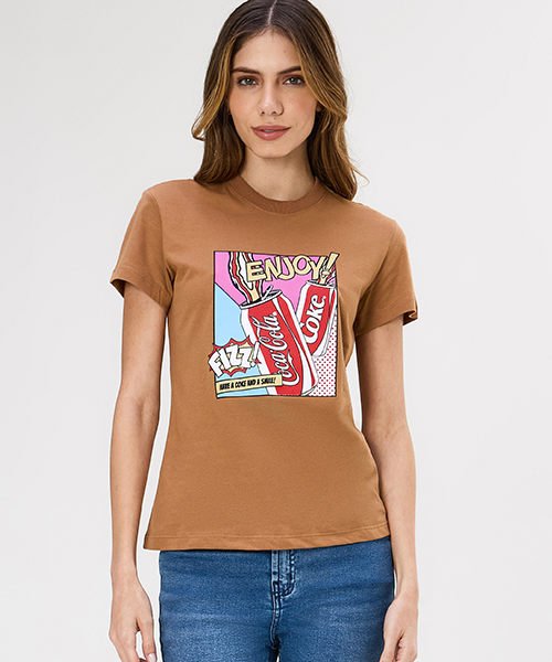 1 camiseta feminina coca cola enjoy 21388 91