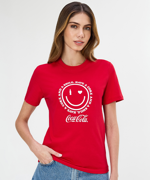1 camiseta vermelha smile coca cola 21263 997