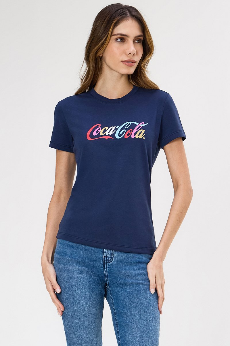 Tshirt Feminina Coke
