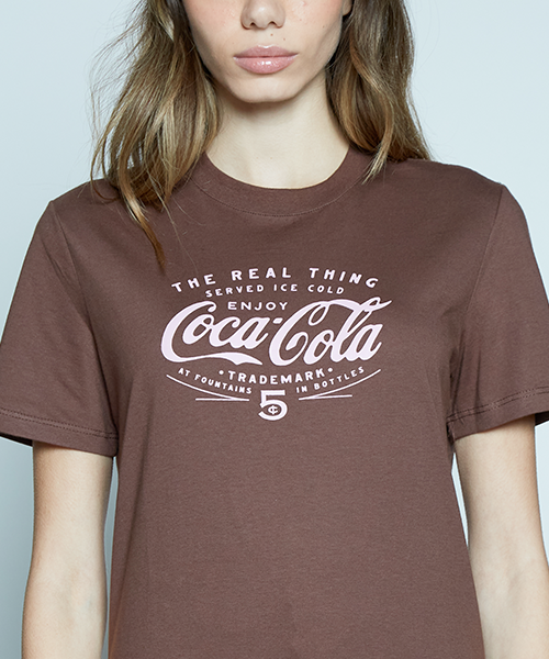 camiseta coca cola enjoy feminina