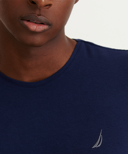 camiseta marinho masculina nautica 12 2 02 0014 0025r