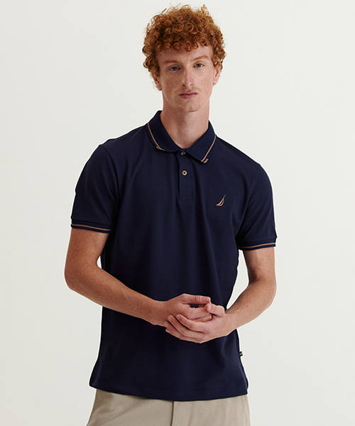 polo masculina piquet marinho nautica 12 2 01 0018 0025r