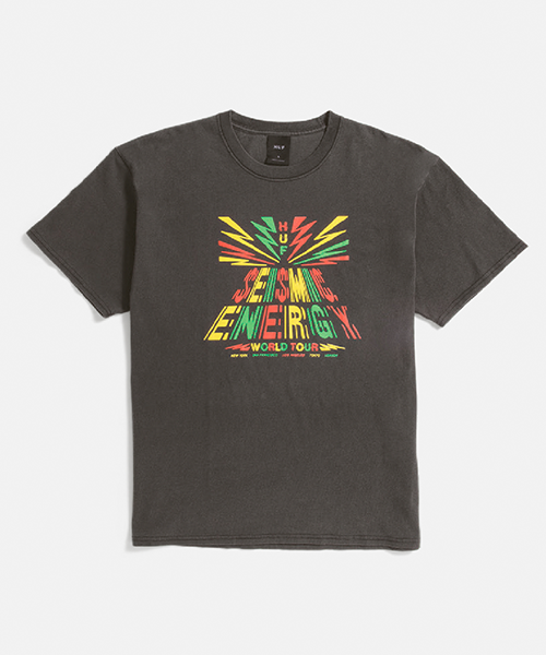 camiseta preta TS01936 SEISMIC BASS SS TEE