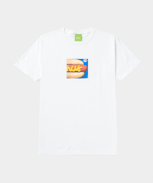1 camiseta hot dog TS 01732 FRONT WHITE