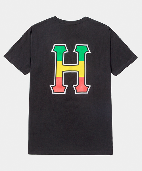 1 camiseta huf TS 01729 FRONT BLACK