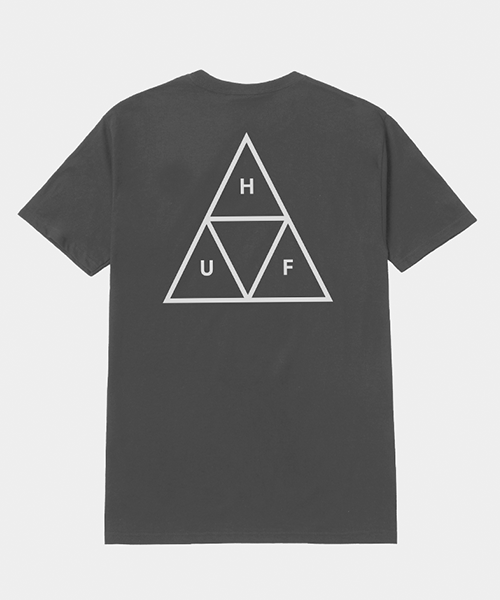 1 camiseta preta huf TS 00509 FRONT BLACK