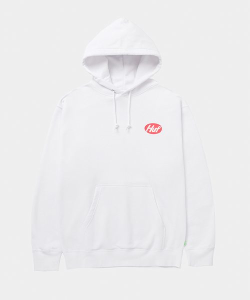 1 moletom huf PF 00524 FRONT WHITE