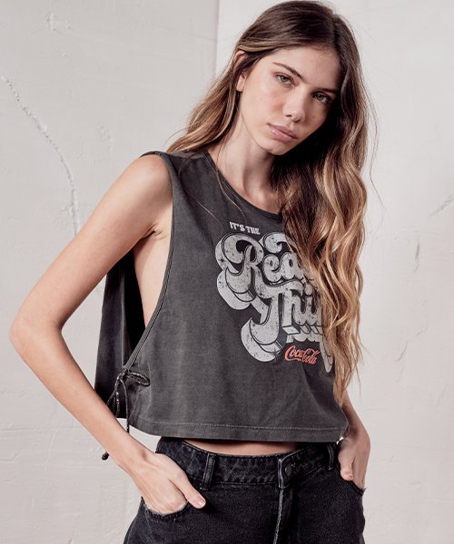 cropped feminino coca cola mixtape 21838