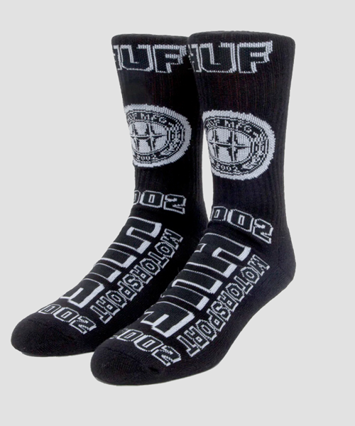 H CLASS SOCK SK00640 FRONT BLACK 1