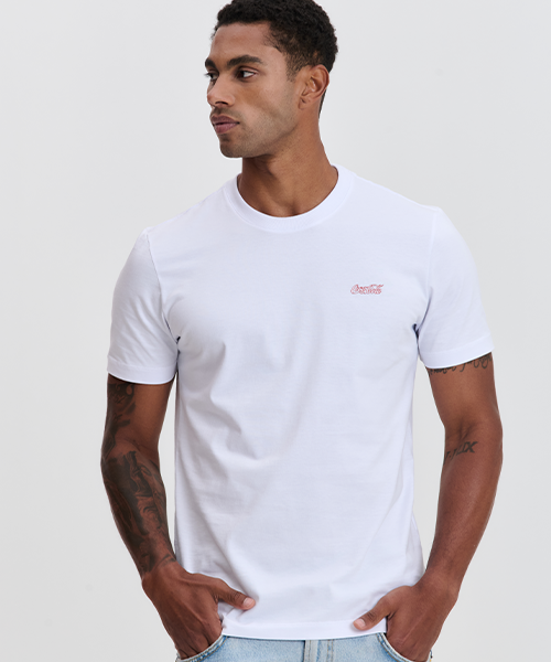 camiseta coca cola natal masculina 240043