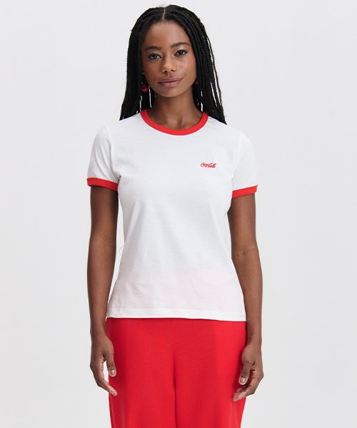 camiseta feminina coca cola natal 200012