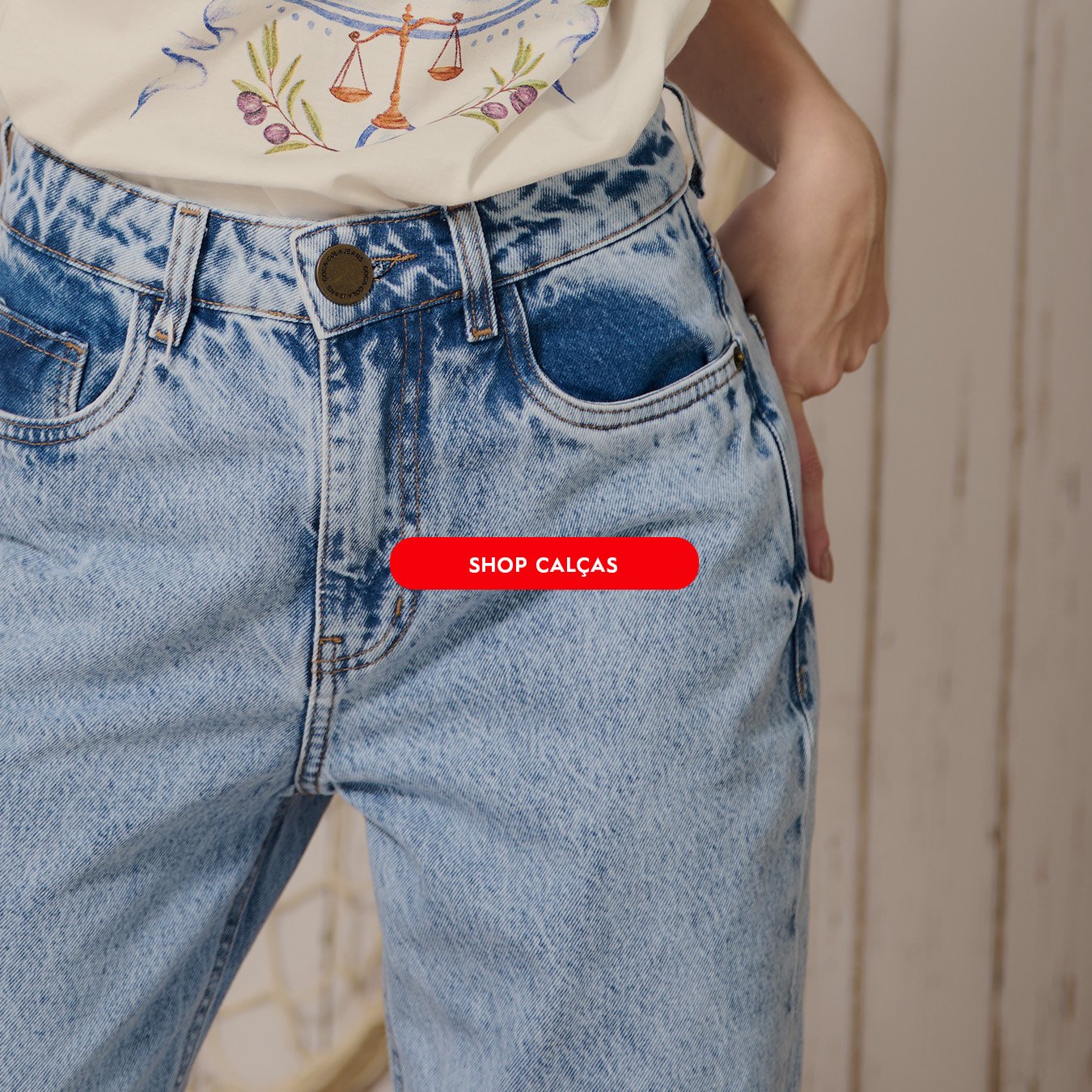 verao lancamento calcas feminino coca cola