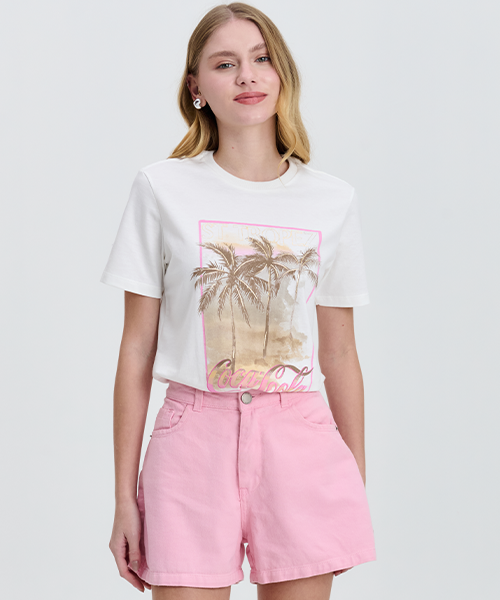camiseta feminina SAINT TROPEZ coca cola 20003