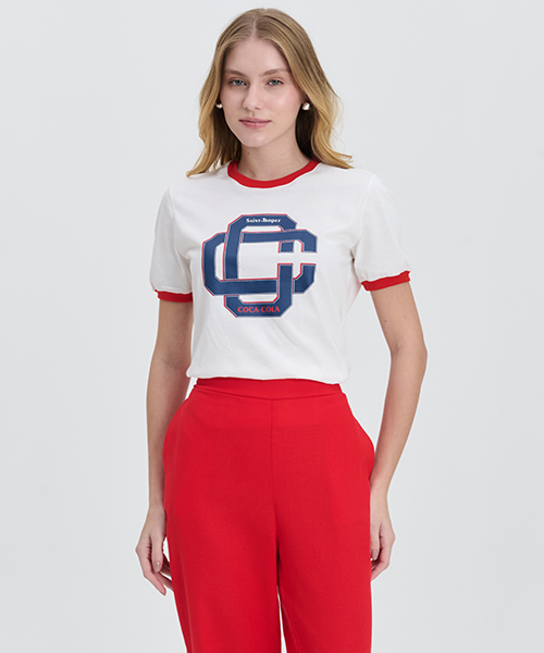 camiseta  SAINT TROPEZ coca cola 200005