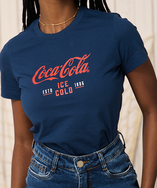 camiseta marinho coca cola ice cold 200029
