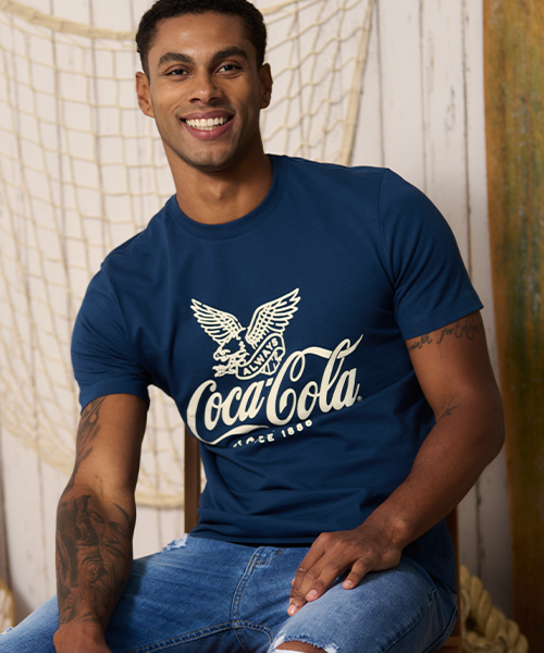 camiseta marinho atlanta coca cola 240046