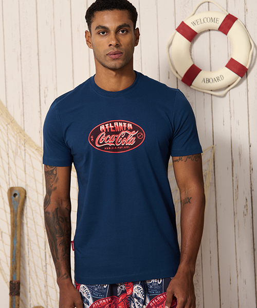 camiseta atlanta coca cola jeans 240045