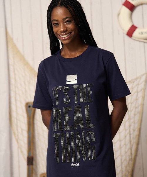 vestido midi marinho coca cola jeans130012