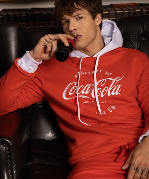 moletom vermelho coca cola 300012