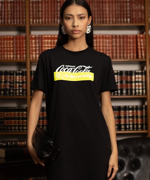 vestido bratcore preto coca cola 130019