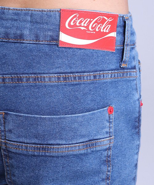 calca slim masculina coca cola jeans 140015