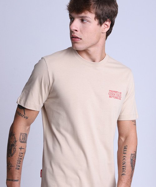 camiseta basic coca cola 240052
