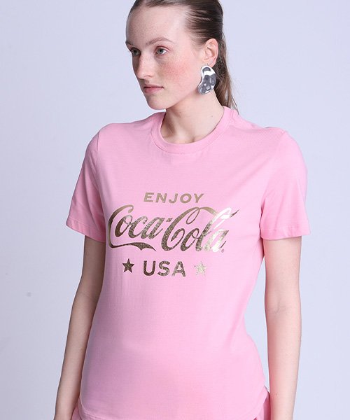 camiseta coca cola foil feminina original 200044