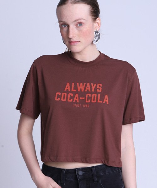 camiseta cropped feminina coca cola 200062