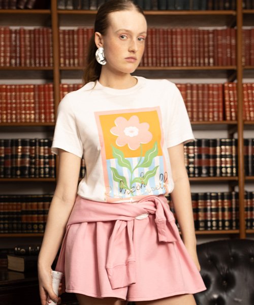 camiseta branca flower coca cola 200077